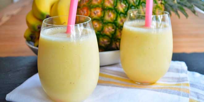 Pineapple and Banana Smoothie Pineapple and Banana Smoothie