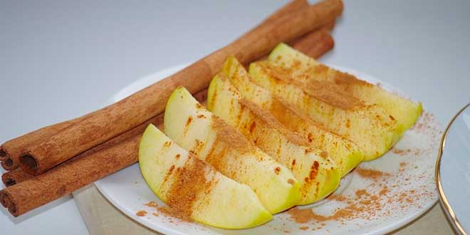 Apple with Cinnamon