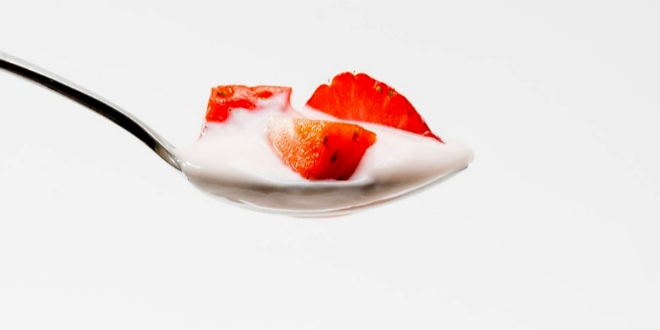 Yogurt with fruit Yogurt with fruit