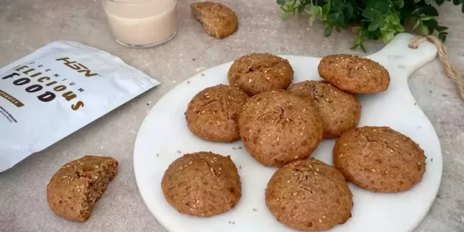 Homemade cookies recipe with Whey Protein