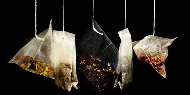 Green tea bags