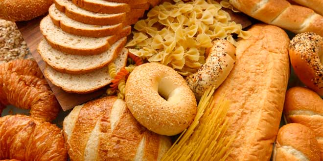 Bread, pasta and cereals