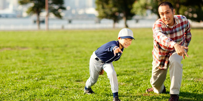 Learn how to balance fatherhood with training