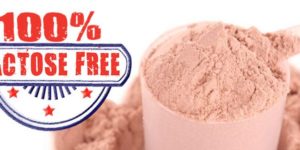 Lactose-free protein scoop