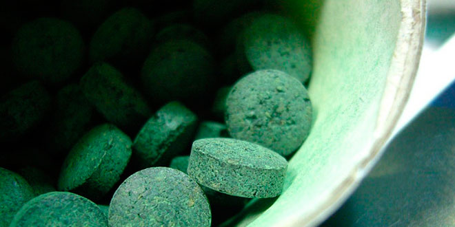 Spirulina tablets