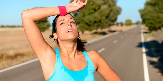 Characteristic signs of dehydration