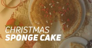Christmas Sponge Cake