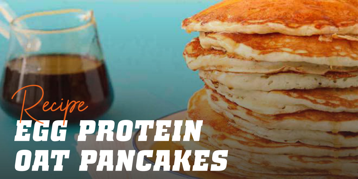 Oat Pancakes with Egg Protein Recipe【HSN Blog】