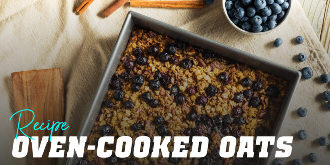 Oven-Cooked Oats with Wild Fruits Oven-Cooked Oats with Wild Fruits