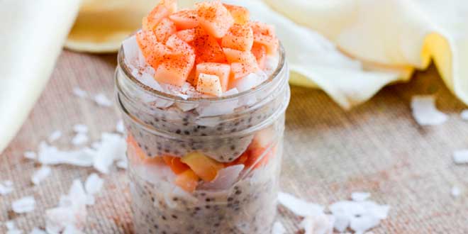 Protein Pudding with Coconut Milk