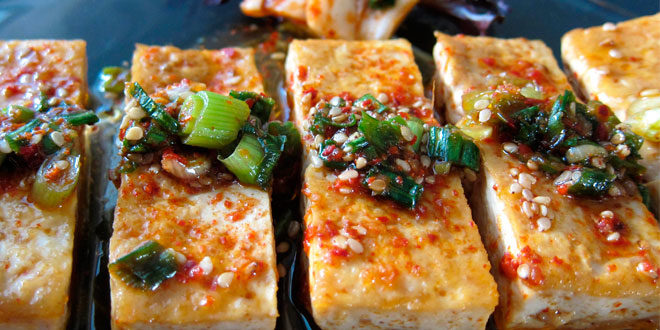 Tofu with Barbecue Sauce