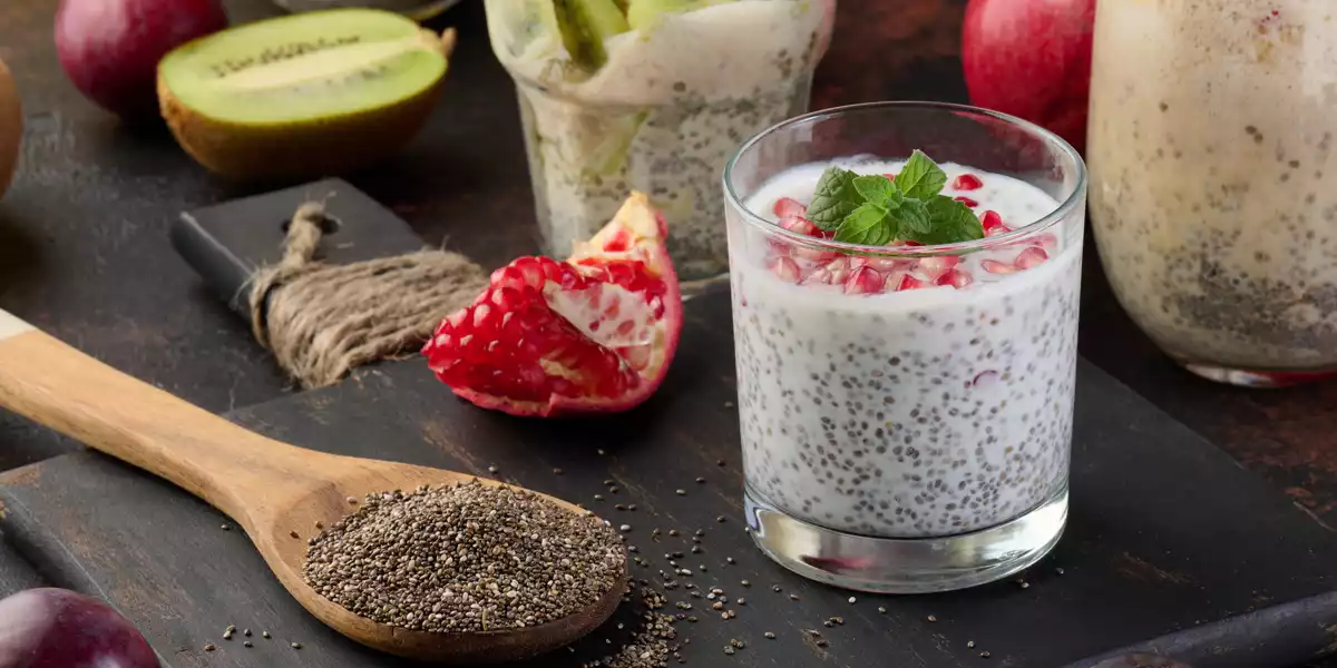 Greek Yogurt with Chia Seeds Greek Yogurt with Chia Seeds