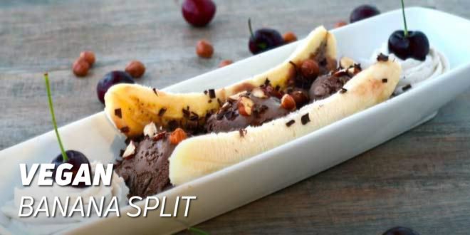 Banana Split: Protein Ice Cream for Vegans