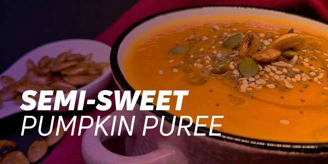 Semi-Sweet Pumpkin Puree
