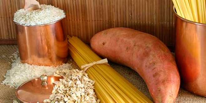 Rice, pasta, sweet potato Rice, pasta, sweet potato