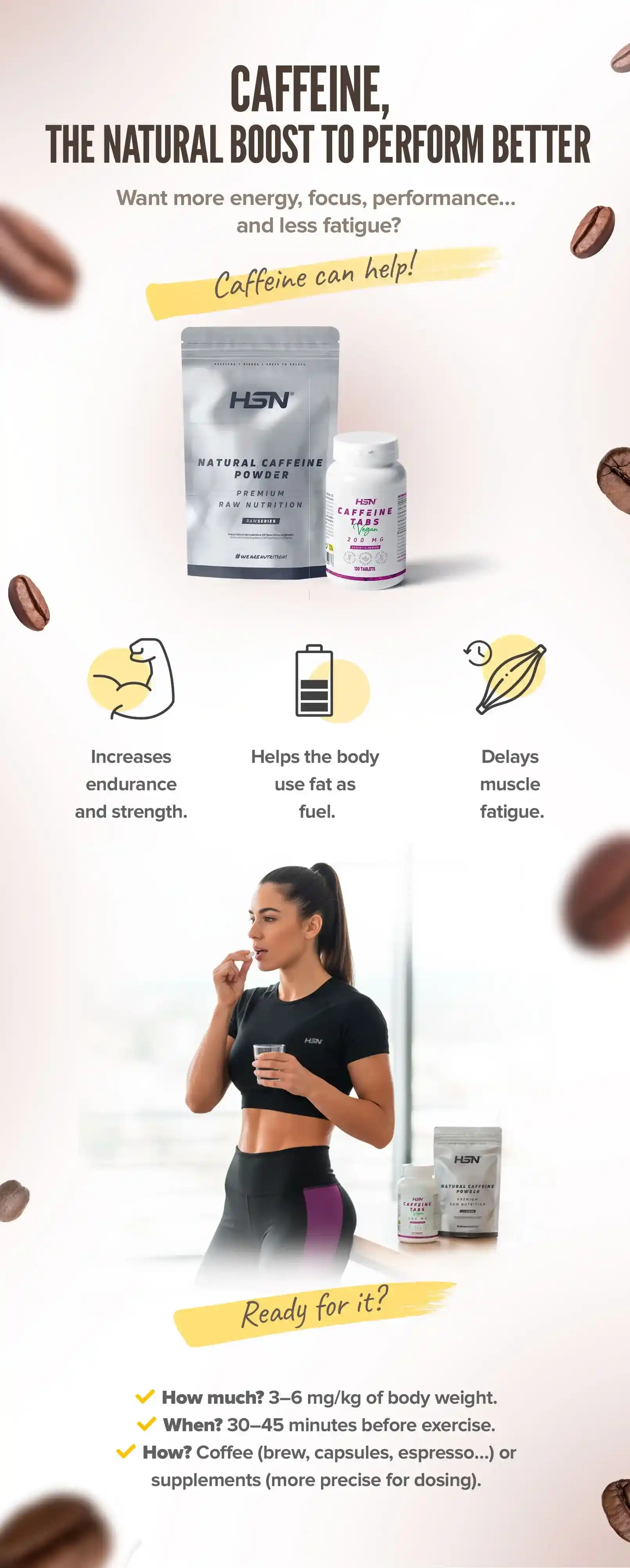 Caffeine is pure boost