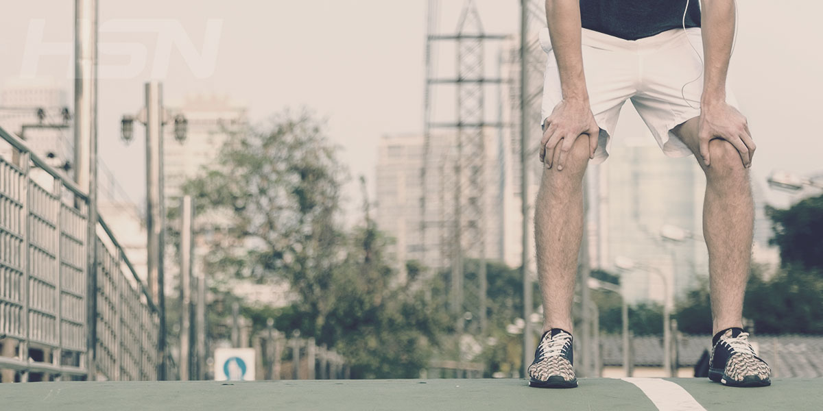 Tired runner