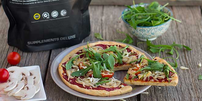 pizza vegetable proteins