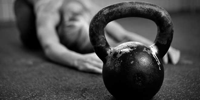 Exhausted after training