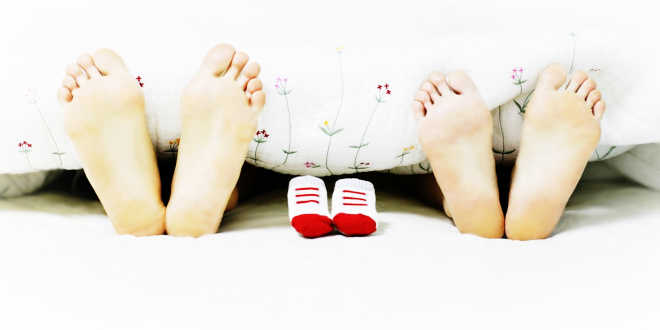 Family preparing for the baby