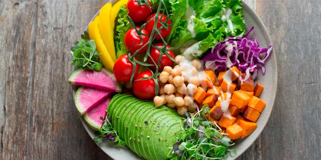 A vegetarian meal A vegetarian meal