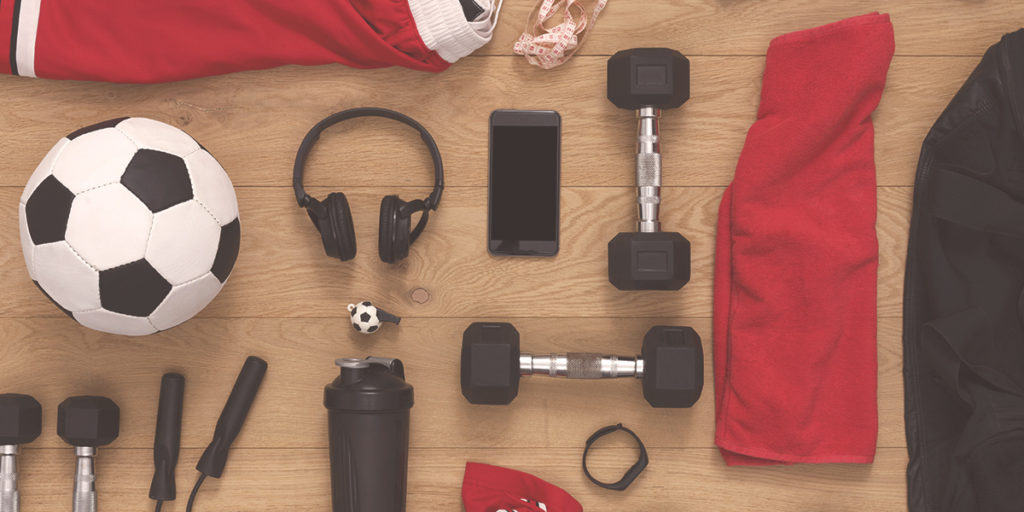 Football accessories workout