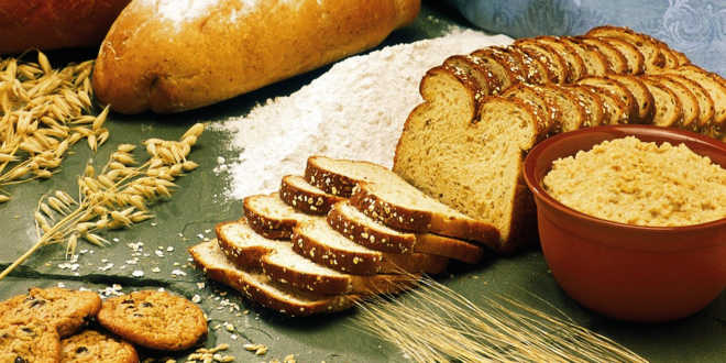 Oat bread and flour Oat bread and flour