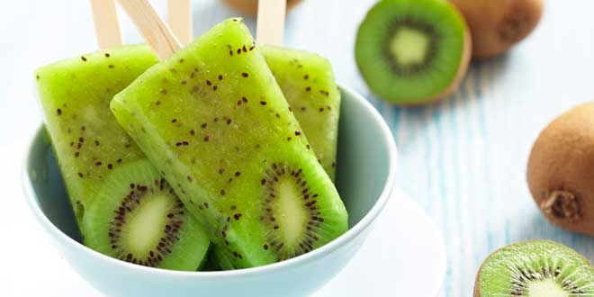 Kiwi ice creams and vitamin C Kiwi ice creams and vitamin C