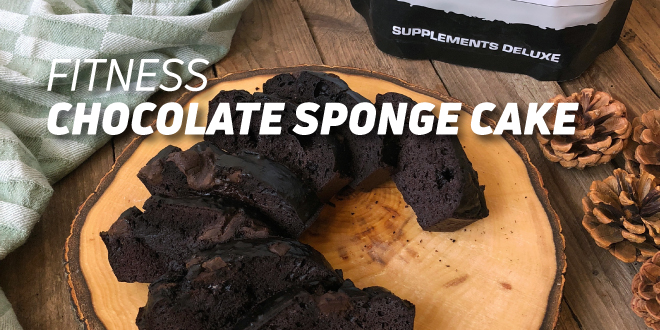 Fitness Chocolate Sponge Cake