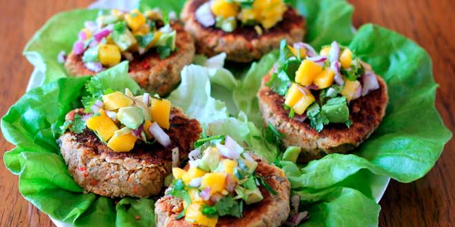 Vegan Quinoa Hamburger