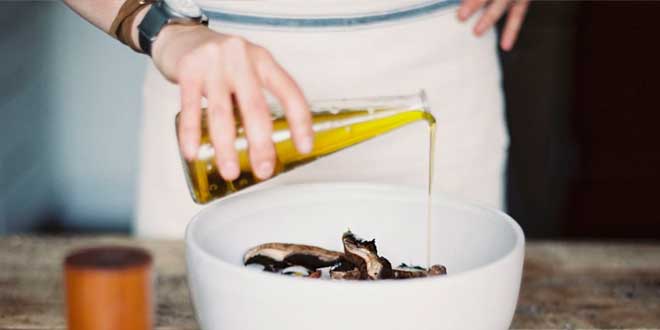 Linseed oil for cooking