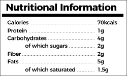 Nutrient facts