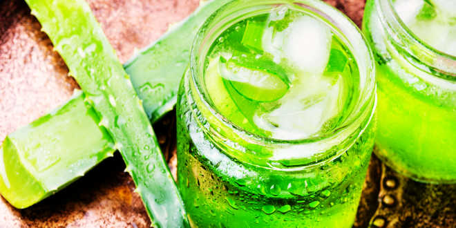 Fresh aloe vera juice Fresh aloe vera juice