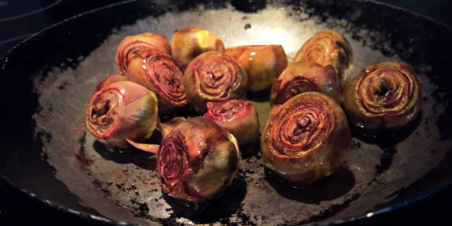 Cooking artichokes