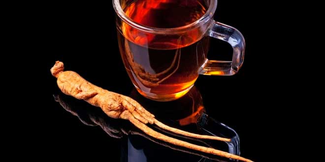 Siberian ginseng infusion