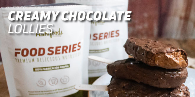 Creamy Chocolate Lollies Creamy Chocolate Lollies