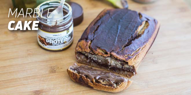 Fitness Marble Cake with Oat Flour Fitness Marble Cake with Oat Flour