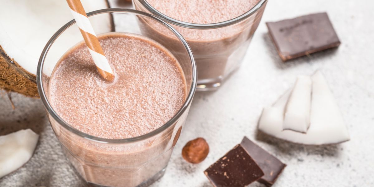 Peanut and Coconut Protein Shake