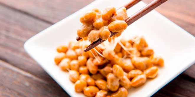 Dish of natto
