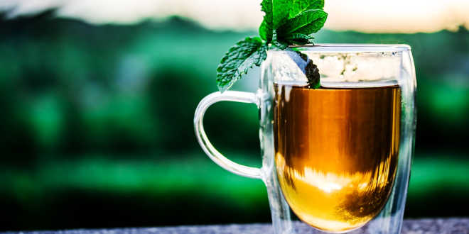 A glass of tea