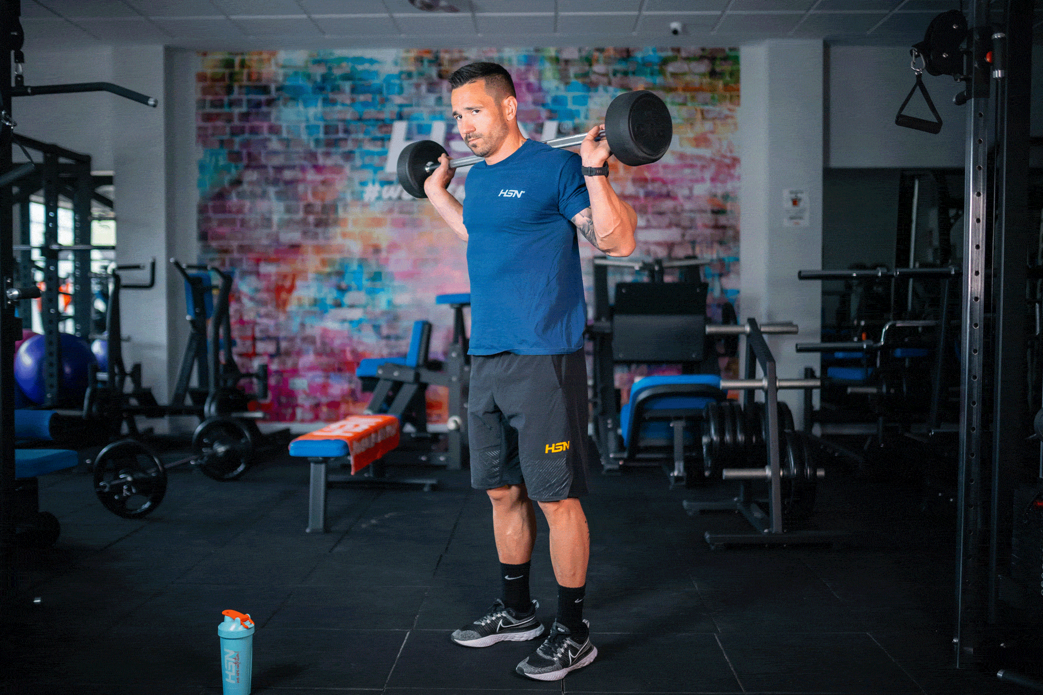 Calf Raises with bar