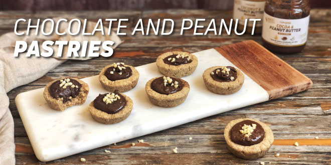 Chocolate and Peanut Pastries