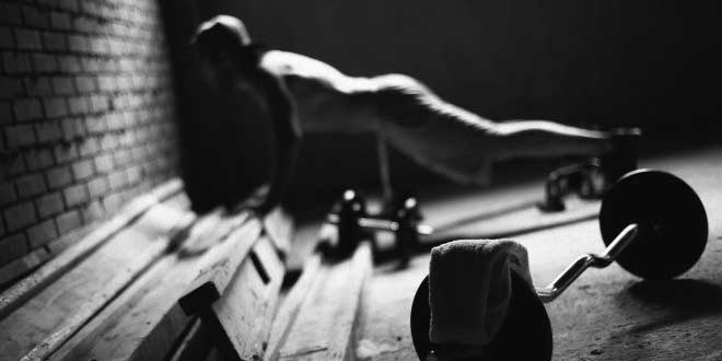 Push ups on steps