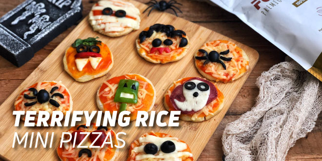 Terrifying Rice Mini Pizzas Terrifying Rice Mini Pizzas