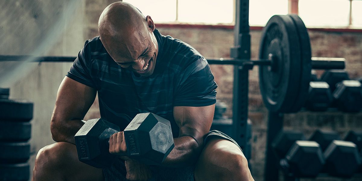 Man weightlifting Man weightlifting