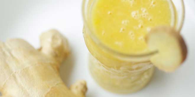 Banana and ginger smoothie Banana and ginger smoothie