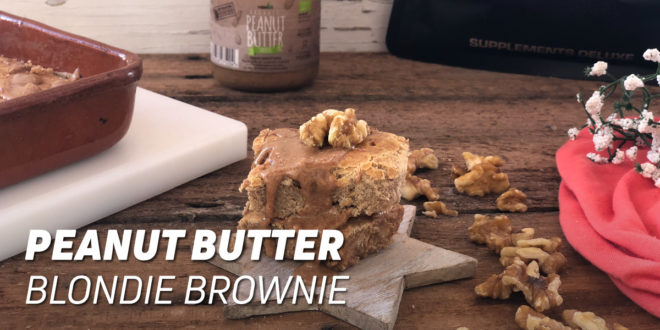 Peanut Butter Blondie Brownie Peanut Butter Blondie Brownie
