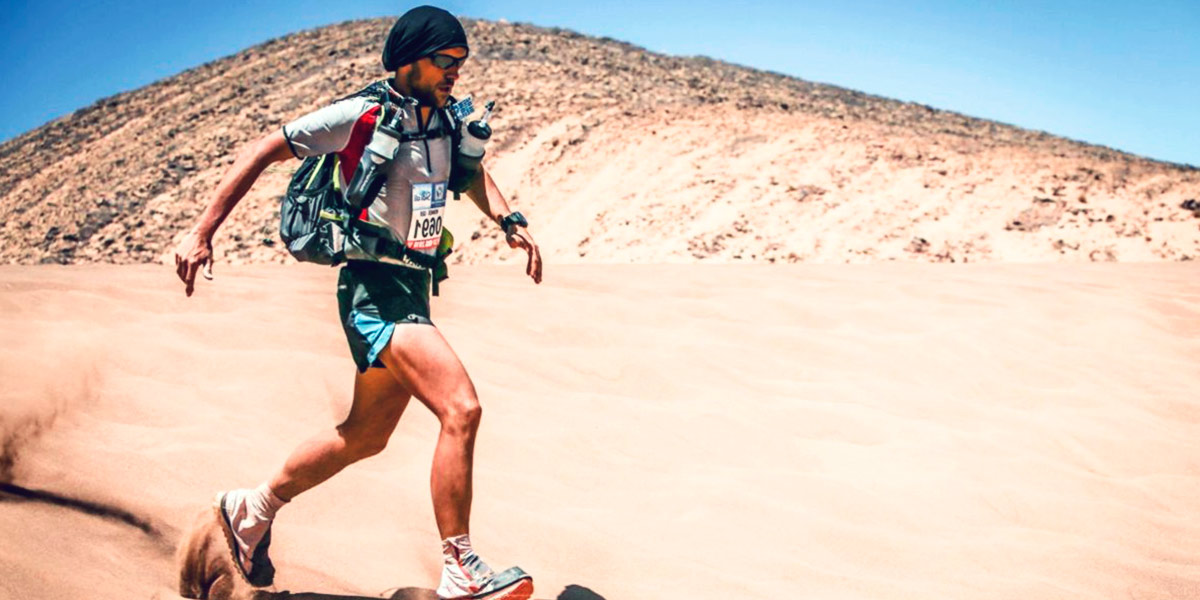 Running on the desert