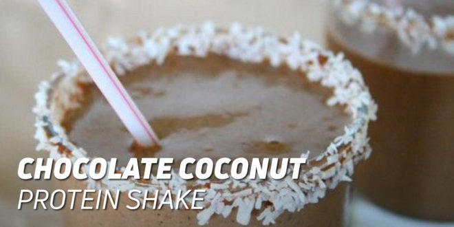 Chocolate Coconut Protein Shake