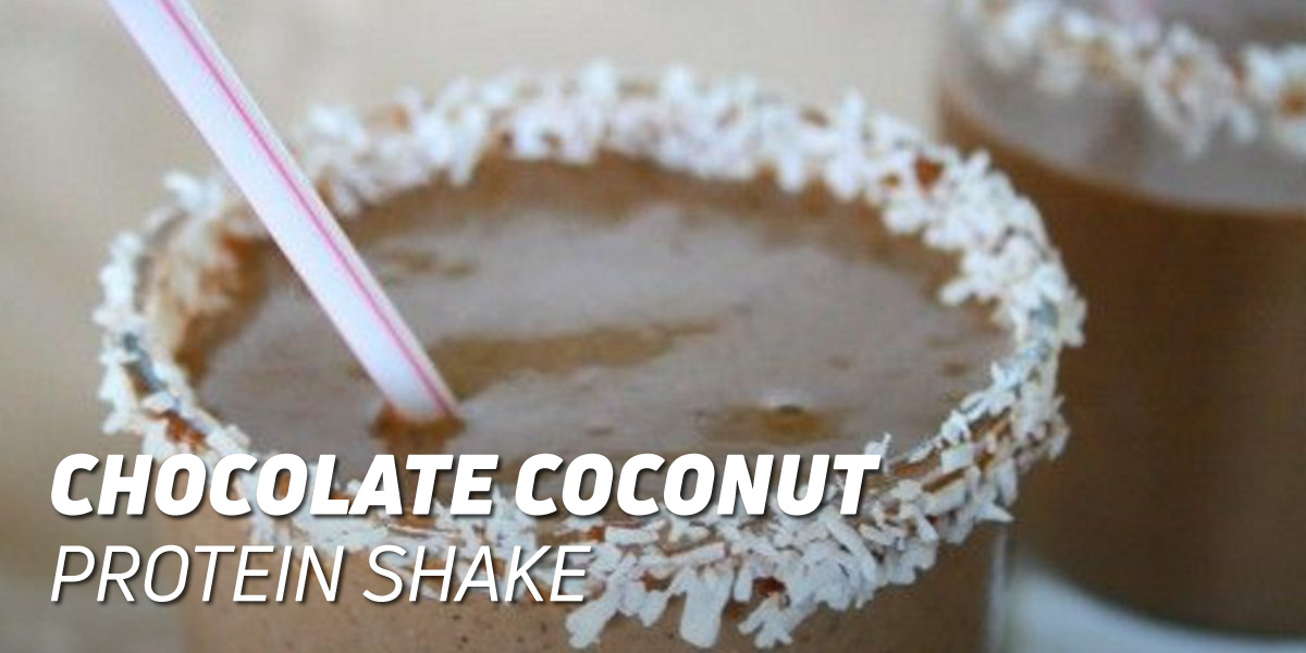 Chocolate Coconut Protein Shake Chocolate Coconut Protein Shake